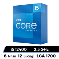  CPU Intel Core i5 12400 