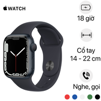  Apple Watch Series 7 45mm (GPS) Viền nhôm chạc cao su thiên nhiên | Chính thương hiệu VN/A 