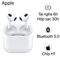   Tai nghe Bluetooth Apple AirPods 3 2022 sạc có dây | Chính hãng Apple Việt Nam 