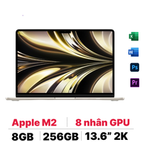  Apple Macbook Air M2 2022 8GB 256GB I Chính hãng Apple Việt Nam 
