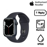    Dây đeo bằng nhôm cao su Apple Watch Series 7 45mm (GPS) |  Chính hãng VN / A 